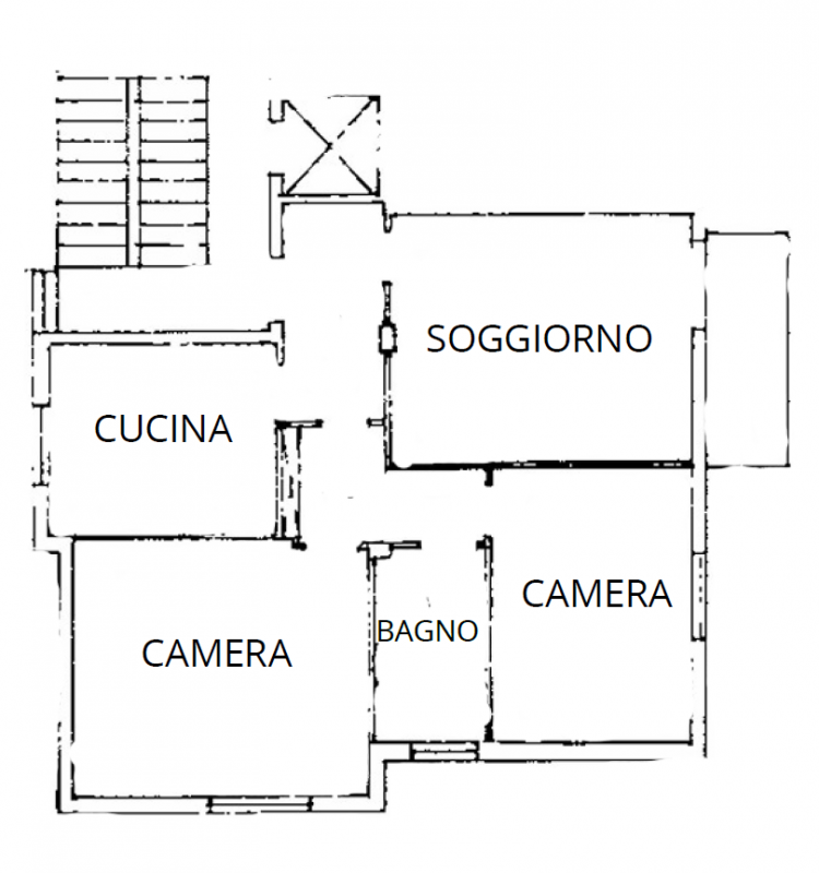 SAN LAZZARO – BICAMERE CON TERRAZZO E GARAGE: In zona San Lazzaro, comoda a tutti i principali se...