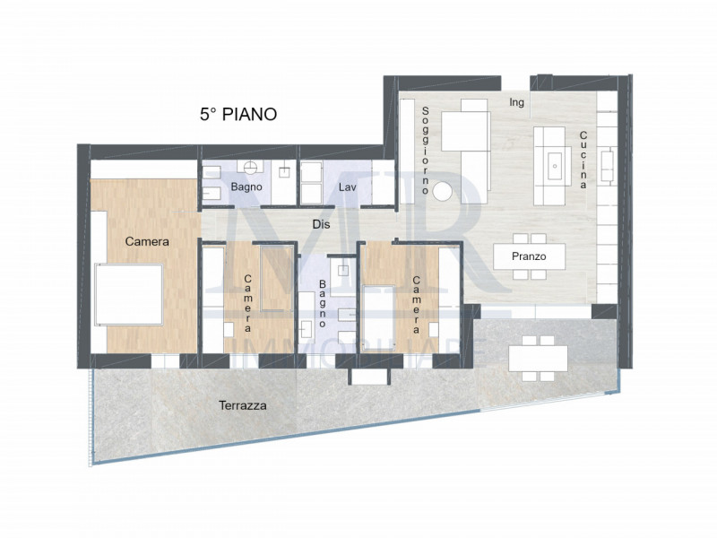 PADOVA - MR145I54
ATTICO  - 3 CAMERE - AMPIA TERRAZZA - Cl. En. "A4"

In nuova e signorile palazz...
