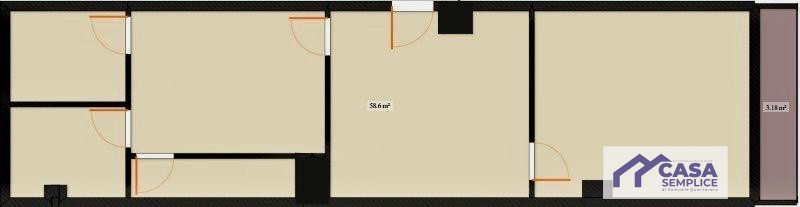 Appartamento ideale per studio tecnico o ufficio, in via Venero.