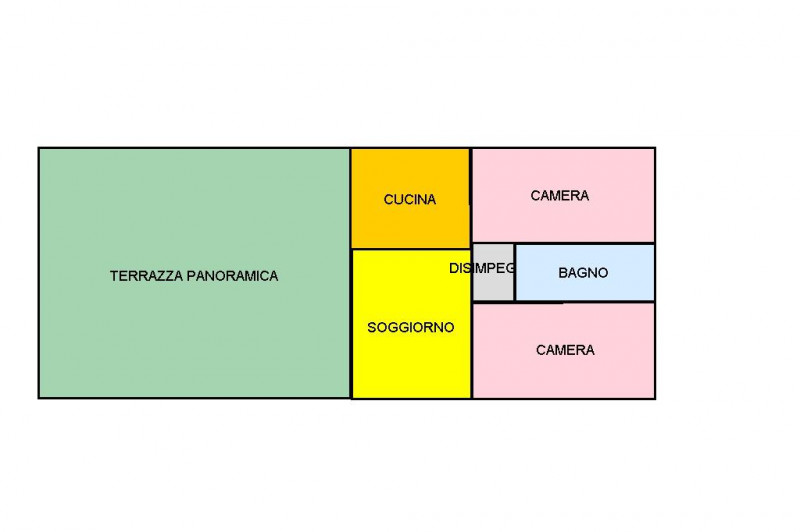 Se stai cercando un appartamento che unisca comfort e bellezza naturale, questo trilocale di 90 m...