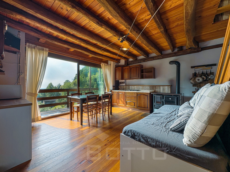 Independent house for sale in Arola, with lake view