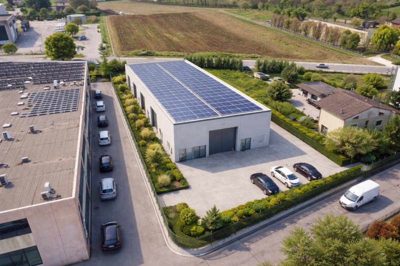 Proponiamo in vendita un capannone industriale di nuova realizzazione situato nel cuore della zon...