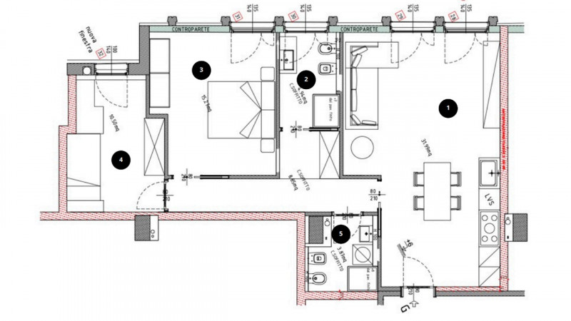 In uno stabile signorile è disponibile un bellissimo appartamento, ristrutturato di recente, con ...
