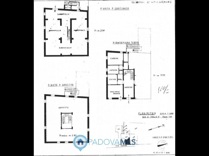 Immobile in esclusiva al Gruppo Padova MLS
Battaglia Terme, nel centro storico del paese, con sug...