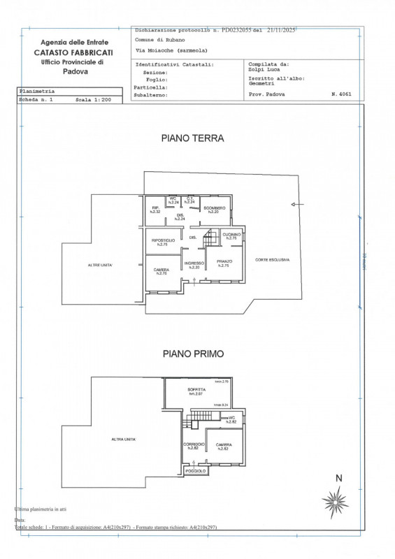 In una delle zone più tranquille e ricercate di Sarmeola, nel comune di Rubano, proponiamo in ven...