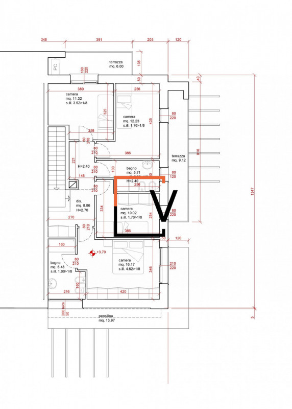 V385 - Proponiamo in vendita nella splendida zona di via F. Barbiero, a soli cinque minuti a pien...