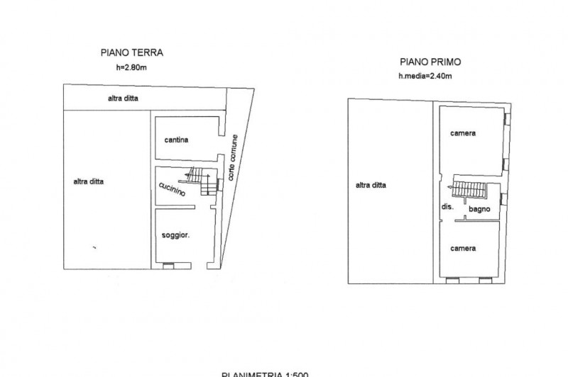 Casa accostata ma con ingresso indipendente e giardino privato ai piedi dei Colli.

- La casa è d...
