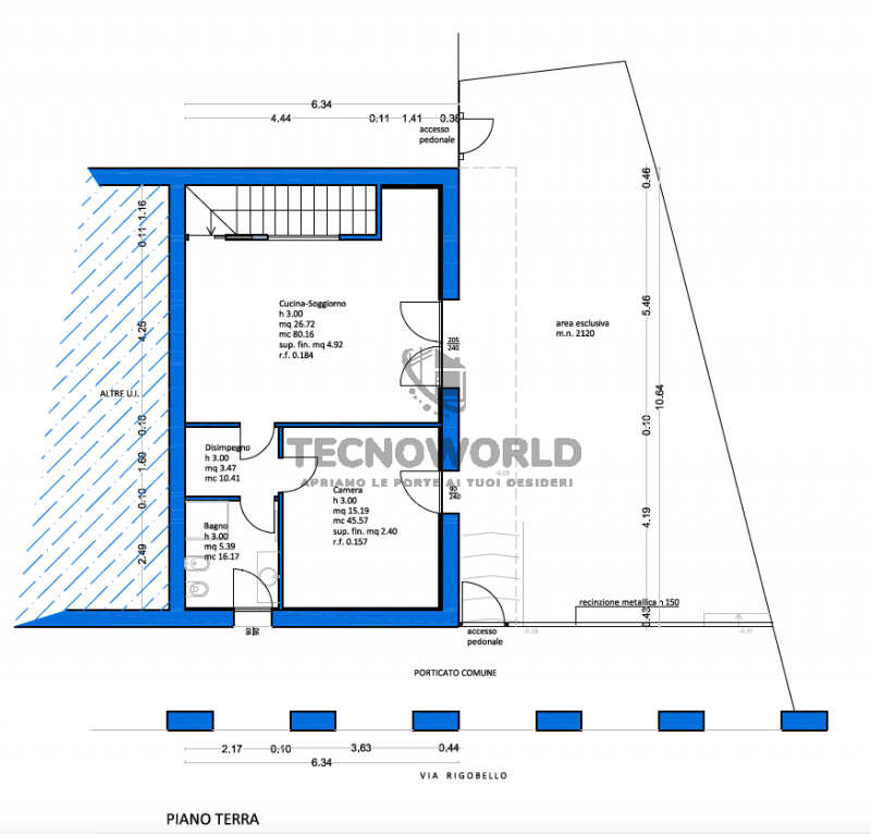 Particolare appartamento Bilocale ristrutturato in pronta consegna nel cuore di San Vito di Leguz...