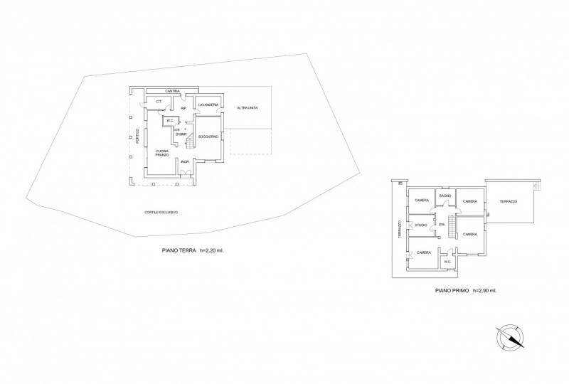 GALZIGNANO TERME - Valsanzibio: Villa contemporanea situata in posizione dominante con vista pano...