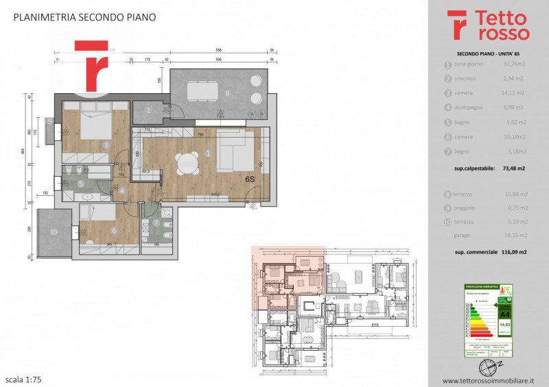 Stai cercando un ultimo piano in nuovo contesto moderno e accogliente?

Vicinanze Legnaro (PD)

U...