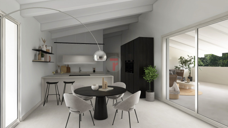 Se stai cercando un attico moderno con una grande terrazza vivibile, questa è una soluzione davve...