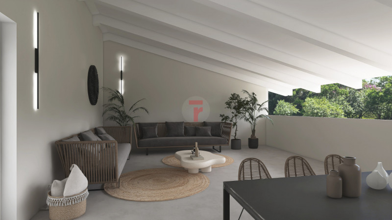 Se stai cercando un attico moderno con una grande terrazza vivibile, questa è una soluzione davve...