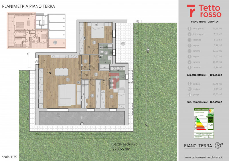 Polverara, all'interno di un nuovo ed esclusivo condominio di sole 8 unità abitative, proponiamo ...