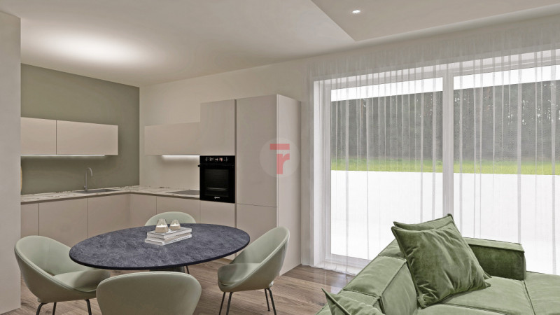 In un contesto residenziale tranquillo e di recente costruzione, proponiamo un elegante trilocale...