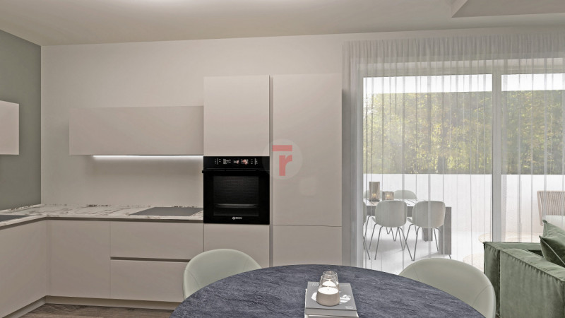 In un contesto residenziale tranquillo e di recente costruzione, proponiamo un elegante trilocale...