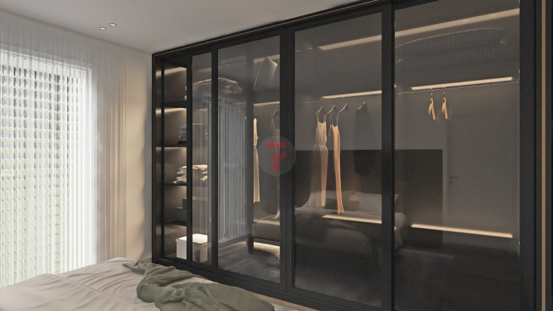 In un contesto residenziale tranquillo e di recente costruzione, proponiamo un elegante trilocale...