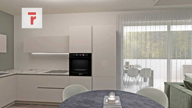 In un contesto residenziale tranquillo e di recente costruzione, proponiamo un elegante trilocale...