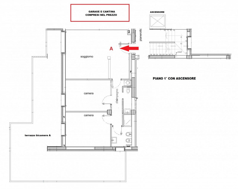 VICENZA – Zona Mercato Nuovo in una posizione tranquilla e lontana dal traffico, proponiamo un ap...