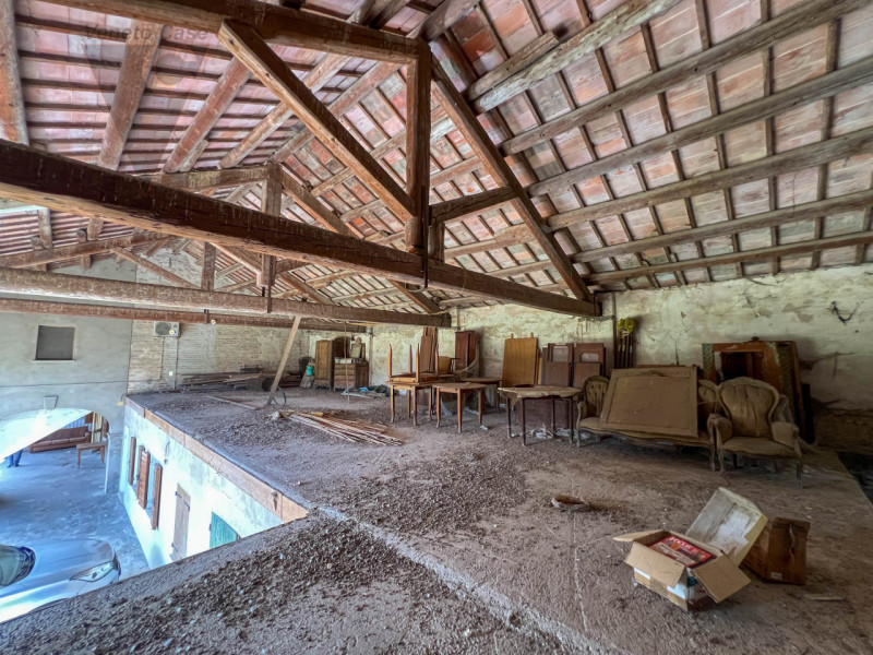 Ad Arzergrande, in zona tranquilla e immersa nel verde, proponiamo in vendita un ampio rustico su...