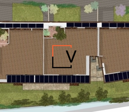 V374 - Proponiamo in vendita porzione di villa a schiera disposta su un unico piano con giardino ...