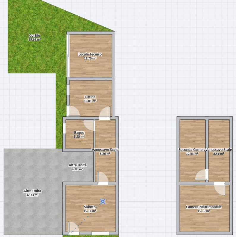 Villetta a schiera centrale di 80 mq – luminosa e ben tenuta

In posizione centrale e comoda a tu...