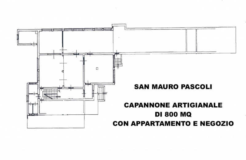San Mauro Pascoli Vendita Capannone