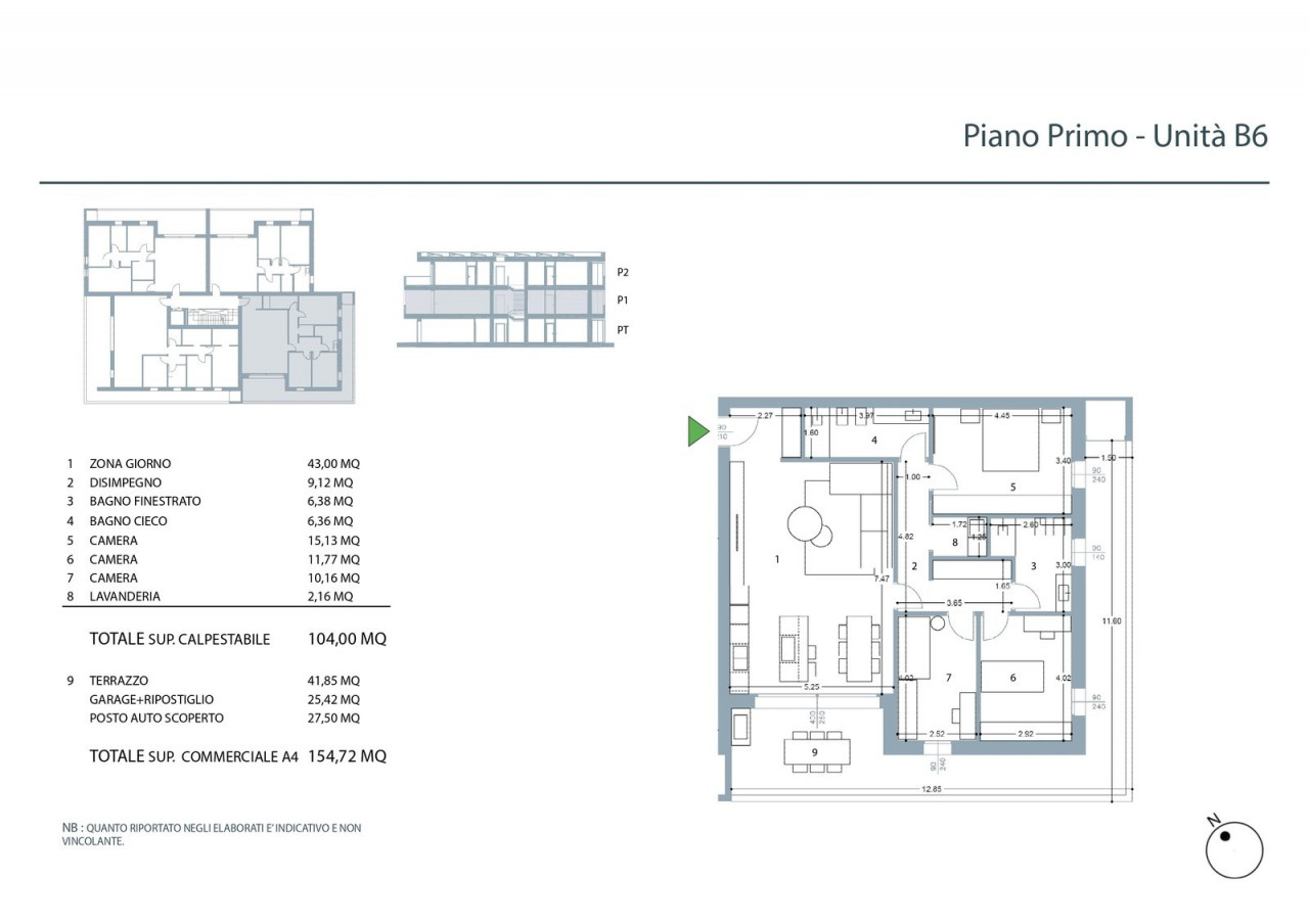 Appartamento al primo piano a San Vito, Vigonza