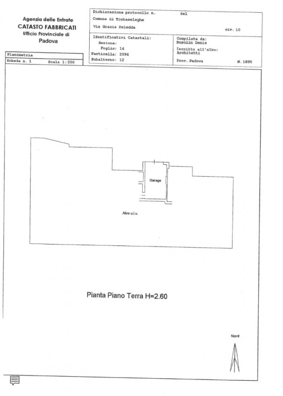 In una tranquilla e curata zona residenziale di Trebaseleghe, al primo piano di una moderna palaz...