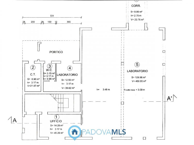 Immobile in esclusiva al Gruppo Padova MLS

Proponiamo in vendita nel quartiere di Carpanedo di A...