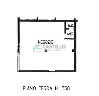 Padova zona Montà vicinanze Ponterotto proponiamo negozio di ~70mq netti, con vetrine, dotato di ...