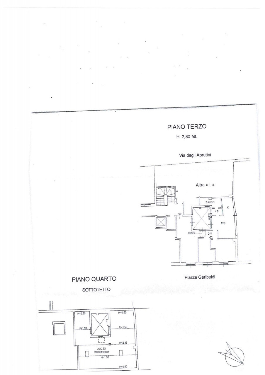 Pescara Portanuova Piazza Garibaldi appartamento