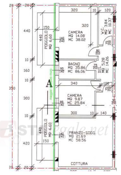 NANTO (VI) VIA DEGLI ALPINI 37/B - Piena proprietà di appartamento al piano primo con autorimessa...