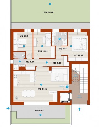 (Per INFO Mara 3481536890) A Quarto d'Altino, in posizione centralissima e vicina a tutti i princ...