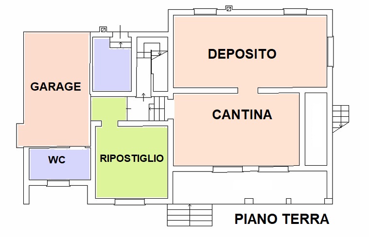 Proponiamo in vendita una casa singola di ampia metratura (216 mq) situata nella ricercata zona d...