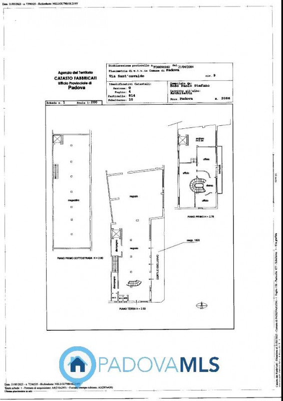 Immobile in esclusiva al Gruppo Padova MLS

Locale commerciale di 500 mq, disposto su tre livelli...