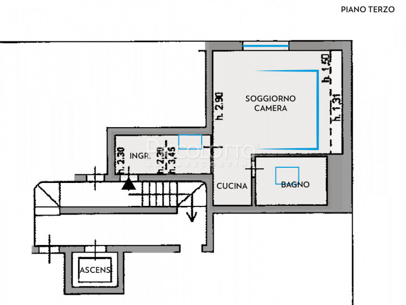 Rif. V5321 - Monolocale in vendita nel cuore di Cortina d'Ampezzo, comodo ai servizi e dotato di ...