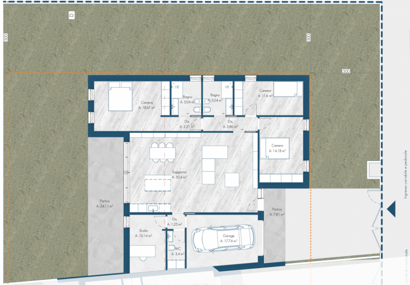 Scoprite l'eleganza e il comfort delle nostre splendide ville trifamiliari di nuova costruzione, ...