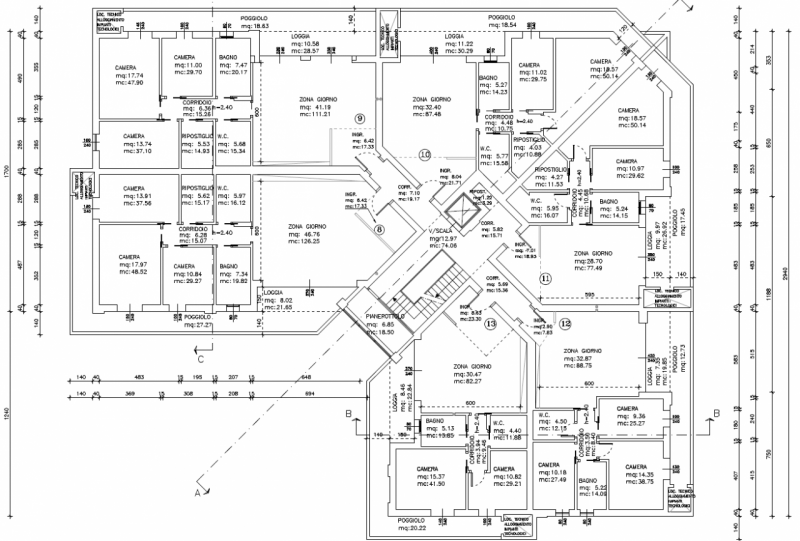 Calcroci di CAMPONOGARA - NUOVI APPARTAMENTI su Residence in fase di ultimazione, costruito con l...