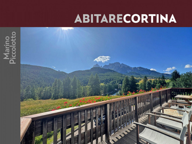 Rif. V5322 - Cortina d'Ampezzo, in invidiabile posizione panoramica, appartamento di circa 180 mq...
