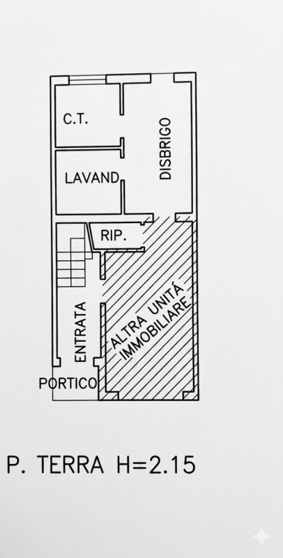(Per INFO 3316190143) A Massanzago, in posizione centrale, proponiamo in vendita una porzione di ...