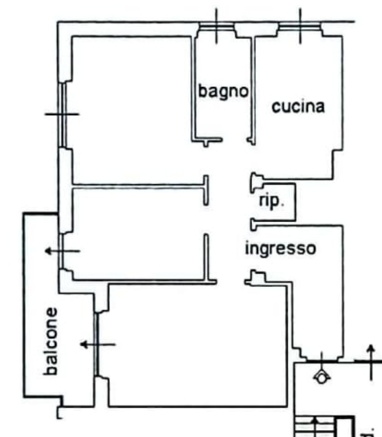 Rapallo Vendita Appartamento trilocale