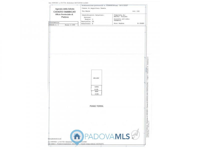 Immobile in esclusiva al Gruppo Padova MLS.
Se cerchi la tranquillita' di una casa singola con un...