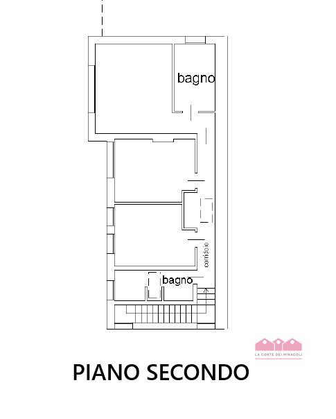 BORGO SANTA LUCIA: INGRESSO INDIPENDENTE, SALA/SALOTTO/CUCINA A VISTA,  TERRAZZA DI 80 MQ, SERVIZ...