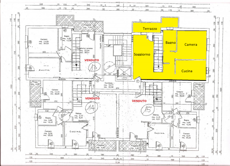 Caselle di Selvazzano: Vendesi in complesso residenziale appartamento ultimo piano sviluppato su ...