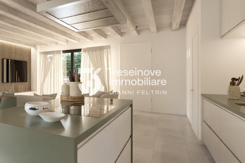 (Per INFO Feltrin ing. Gianni 3288349492) In esclusiva, proponiamo appartamento al piano terra a ...