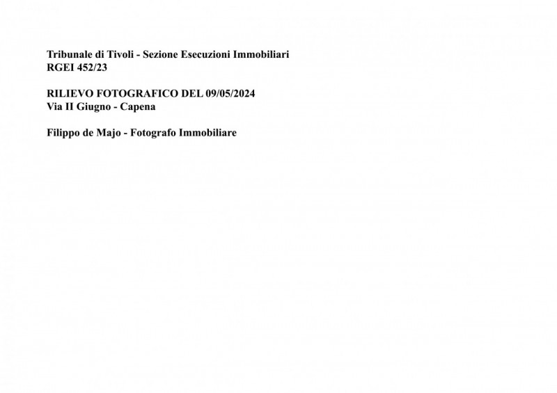 Capena Vendita Appartamento