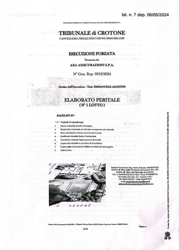 Isola di Capo Rizzuto Vendita Appartamento