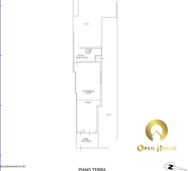 OPEN HOUSE by Franco Savegnago presenta in Affitto Garage-Magazzino-Deposito di 65mq con accesso ...