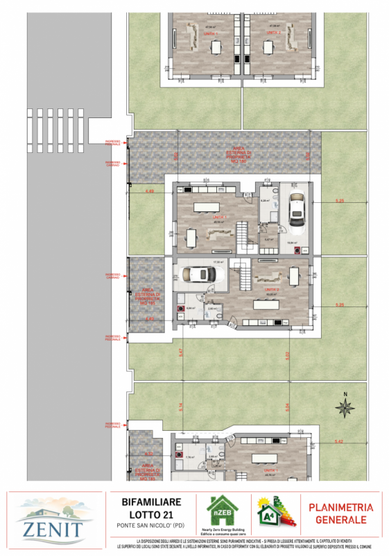 Venite a scoprire l'eleganza ed il comfort delle nostre splendide ville bifamiliari di nuova cost...