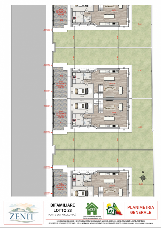 Venite a scoprire l'eleganza ed il comfort delle nostre splendide ville bifamiliari di nuova cost...